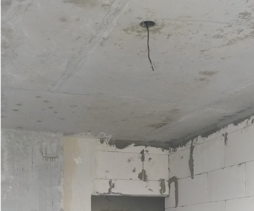 Entfernen von Farbe, geklebten Paneelen