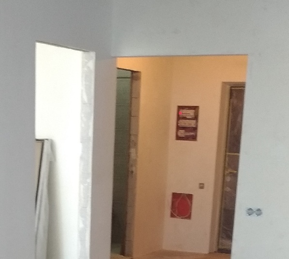 Der Abbau von Türblöcken im Haus