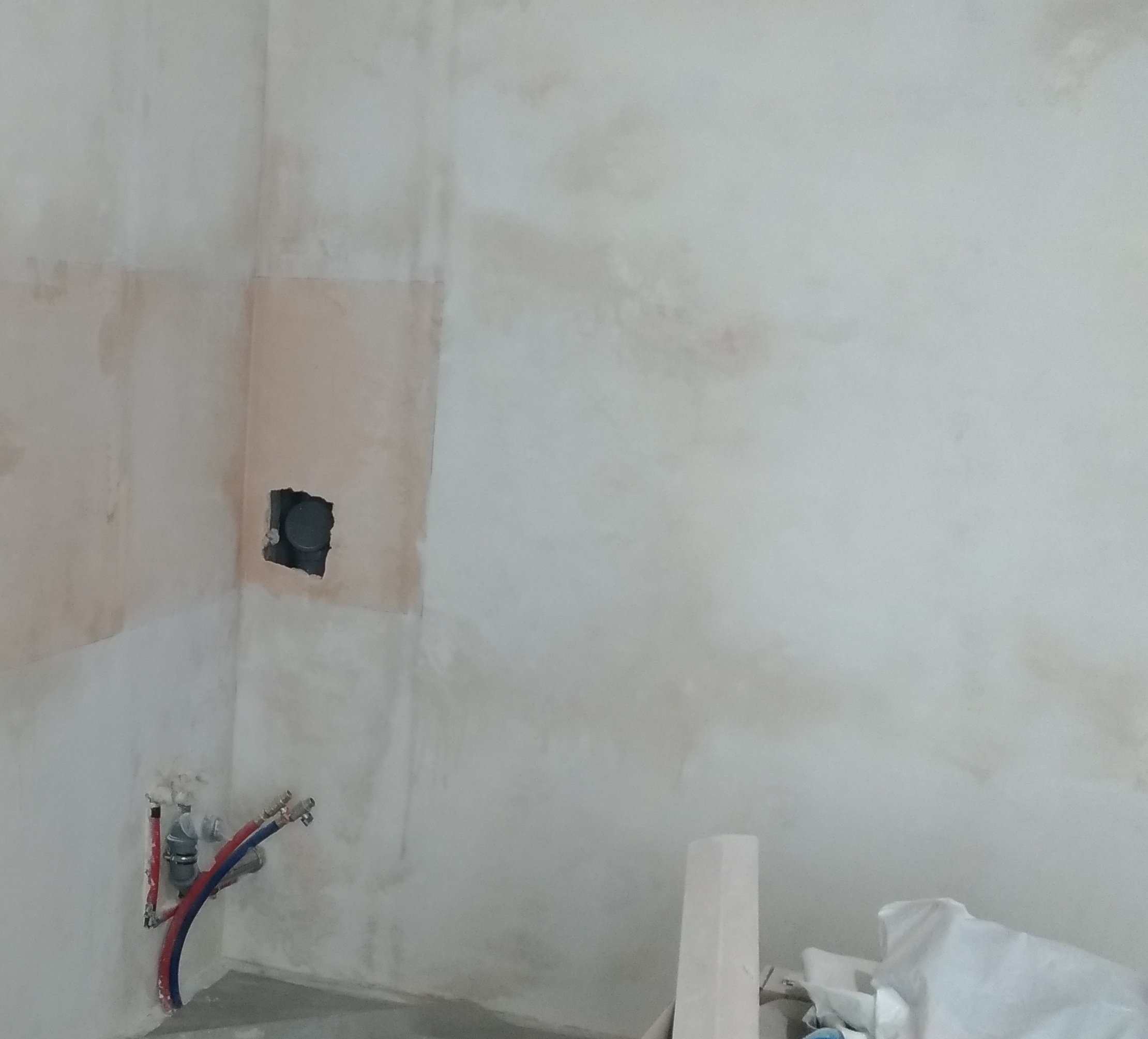 Demontagearbeiten in der Wohnung