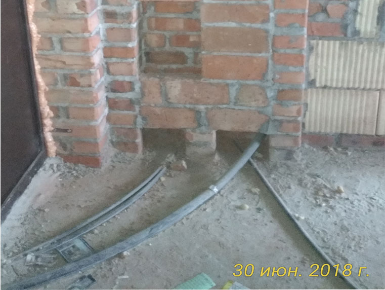 Entfernen des Estrichs