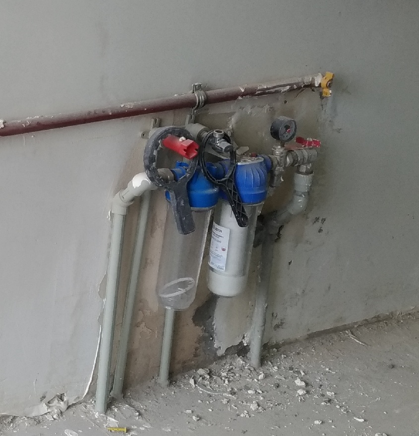 Planmäßiger Abbau von Sanitäranlagen