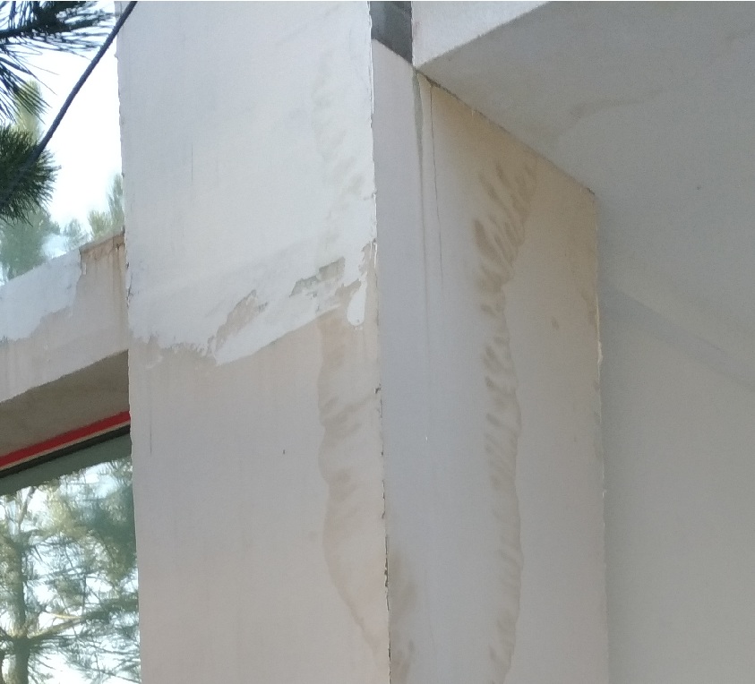 Entfernen von beschädigten im Haus