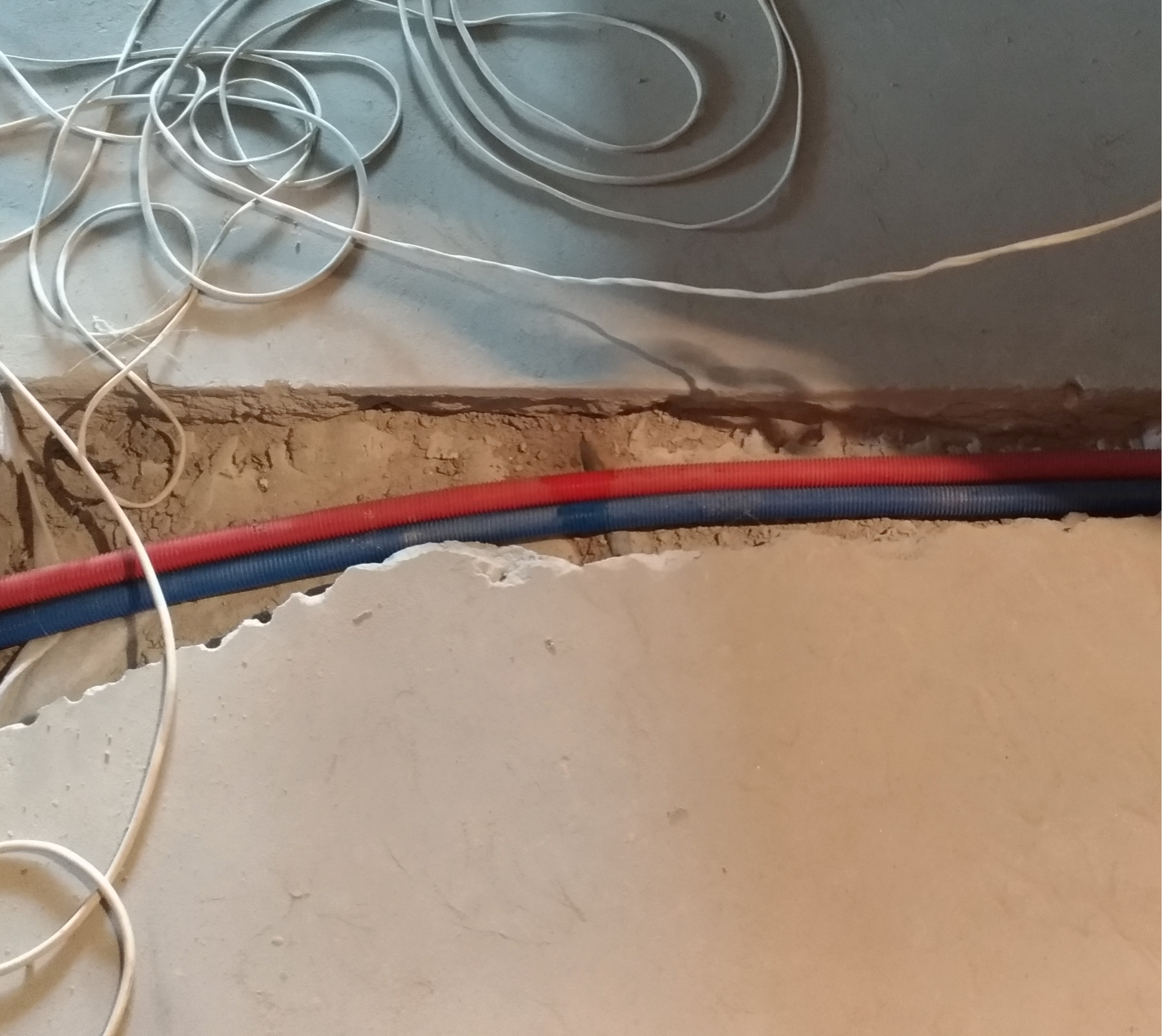 Demontagearbeiten in einer Wohnung