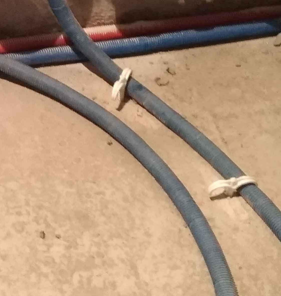 Demontage des Estrichs in der Wohnung