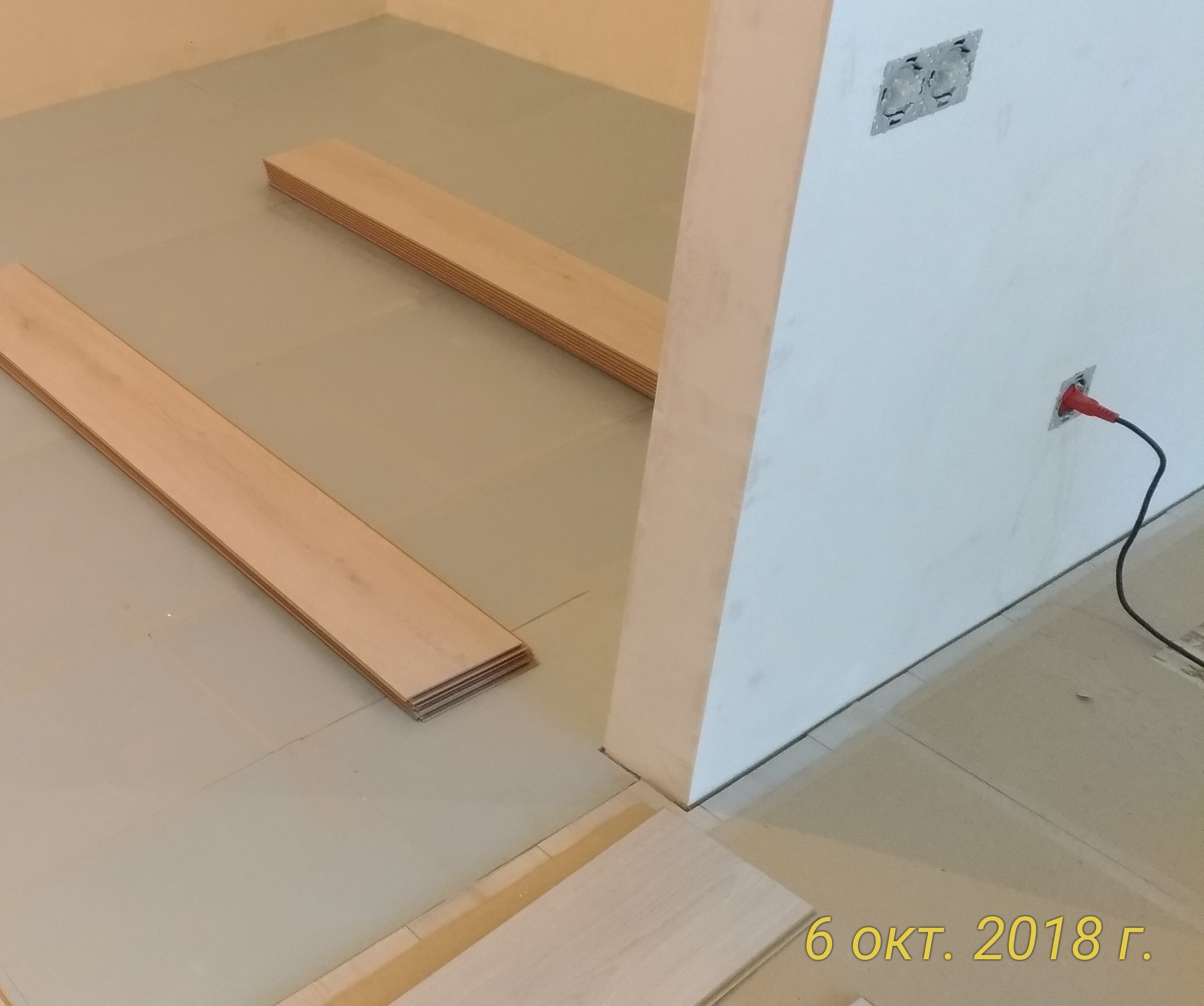 Demontagearbeiten in einem Privathaus