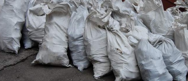 Sortierung von Bauschutt