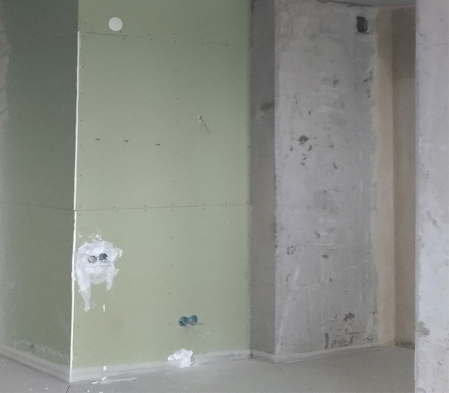 Demontage von Gipskartondecken